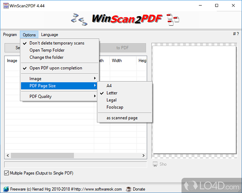 download the last version for android WinScan2PDF 8.61