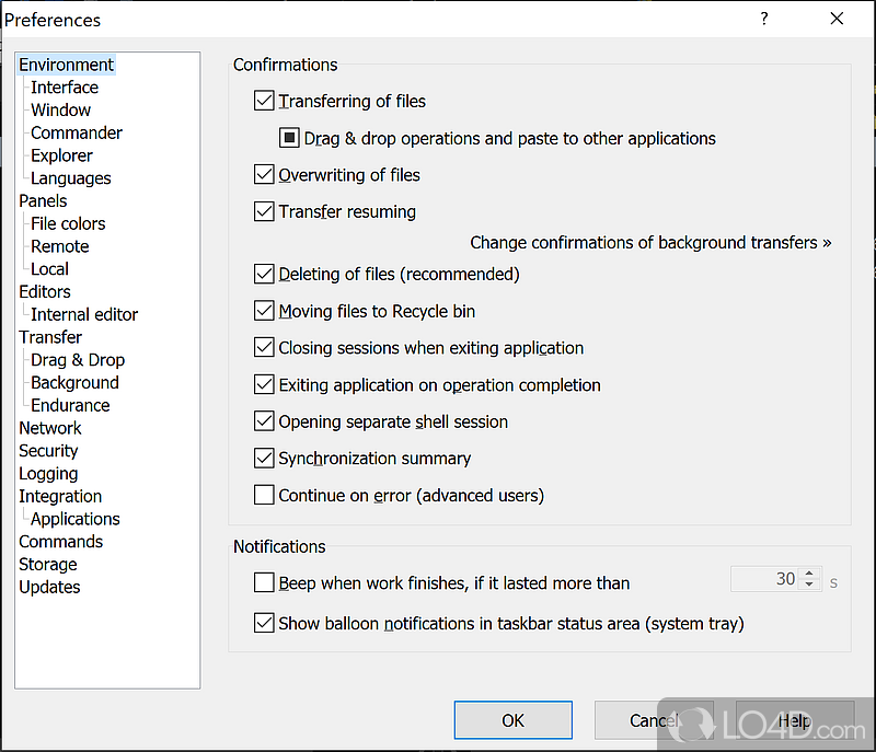 WinSCP: FTP client - Screenshot of WinSCP