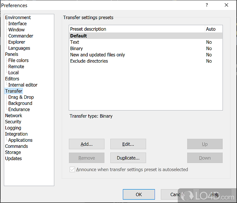 Free FTP/SFTP client - Screenshot of WinSCP