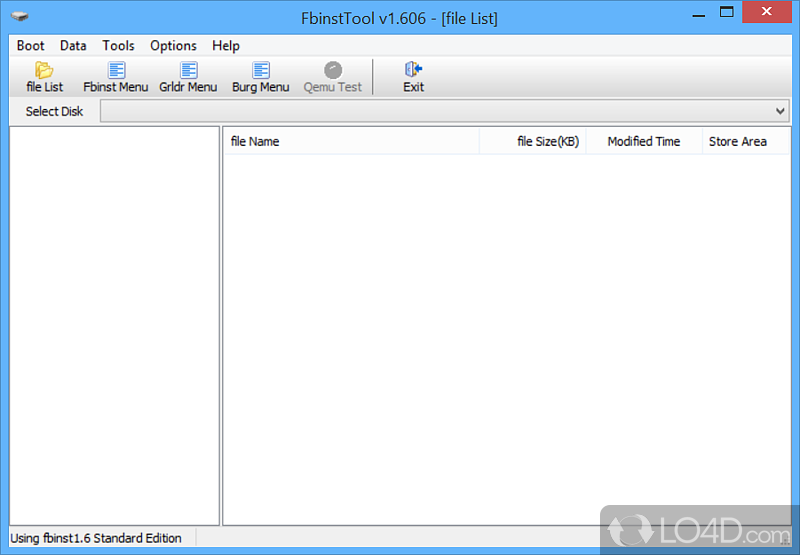 Supports a large variety of operating systems - Screenshot of WinSetupFromUSB