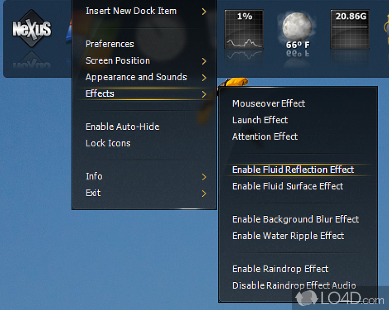 ObjectDock is actually more intuitive - Screenshot of Nexus