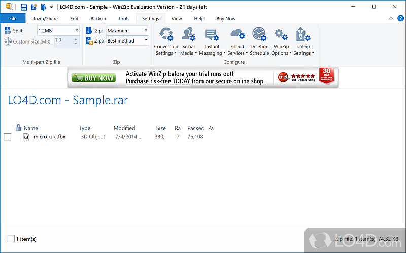 winzip free download full version