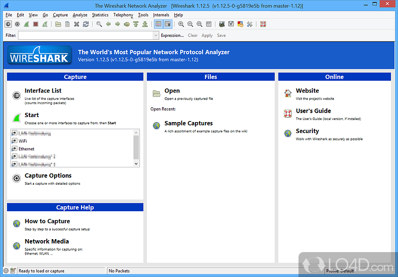 wireshark portable unable to load winpcap