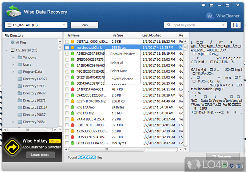 instal the new for android Wise Data Recovery 6.1.4.496