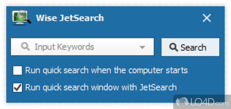 Wise JetSearch: Remove junk files - Screenshot of Wise JetSearch