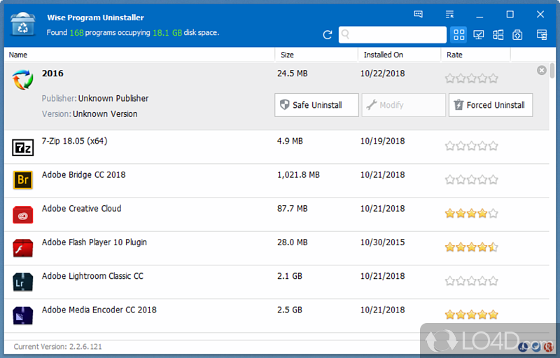 free download Wise Program Uninstaller 3.1.4.256