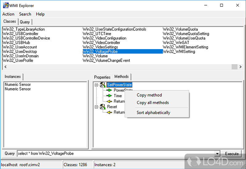 WMI Explorer screenshot