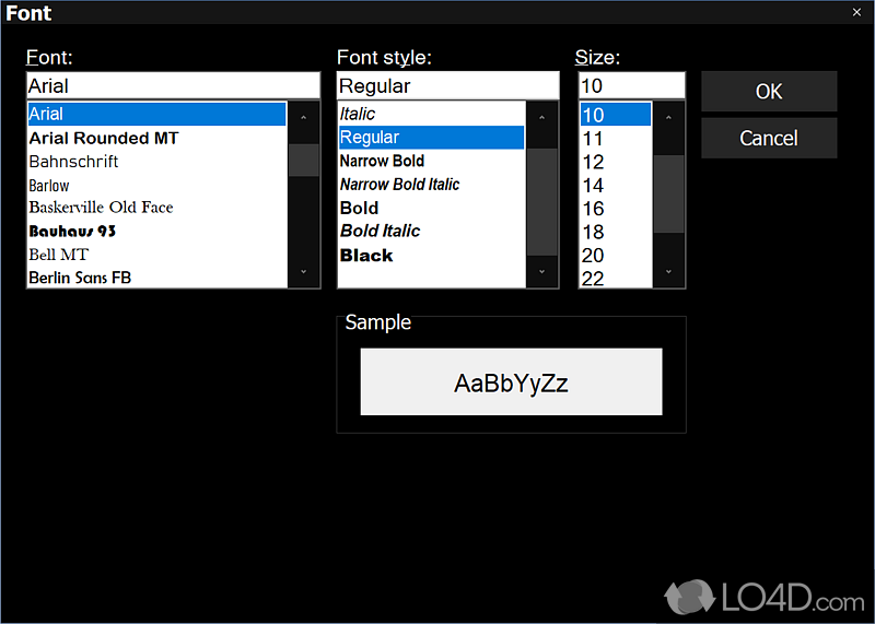 Dictionary and thesaurus combo - Screenshot of WordWeb