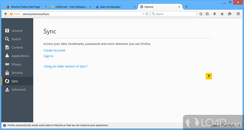 X-Firefox screenshot