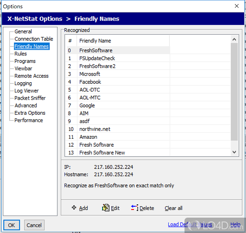 X-NetStat Professional screenshot