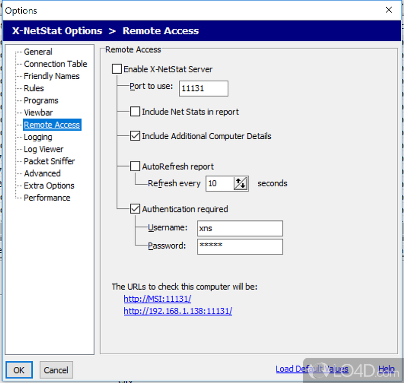 X-NetStat Professional screenshot