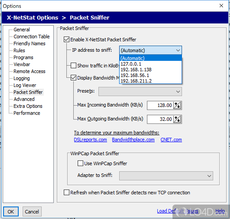 X-NetStat Professional screenshot