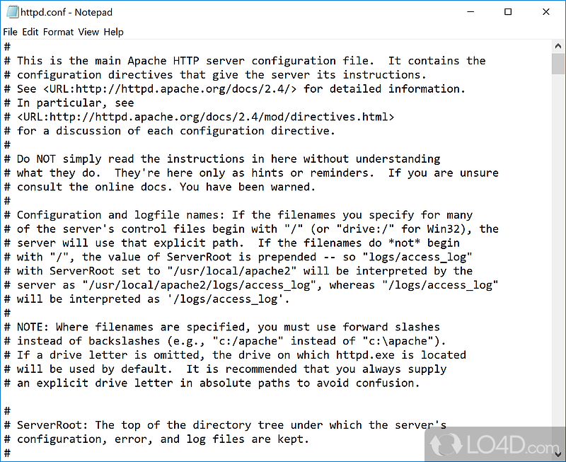 Easy to install Apache distribution containing MySQL, PHP and Perl - Screenshot of XAMPP