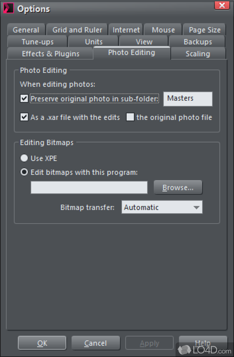 Xara Photo & Graphic Designer screenshot