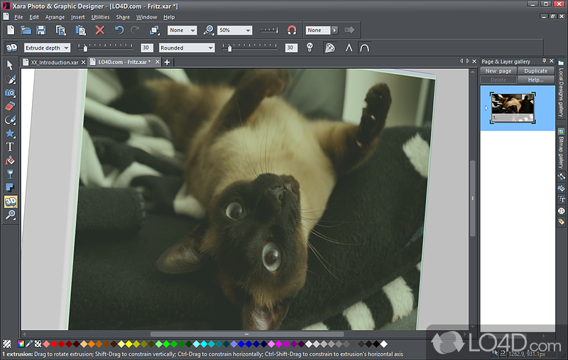 Xara Photo & Graphic Designer screenshot