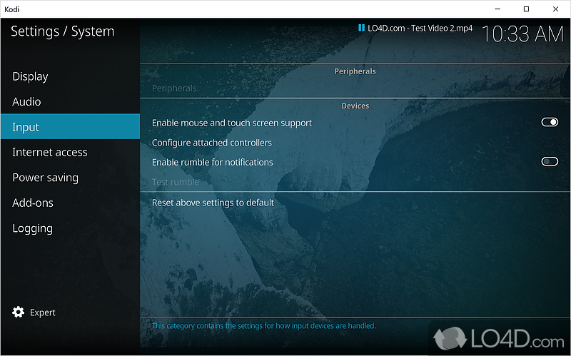 Kodi: Check - Screenshot of Kodi