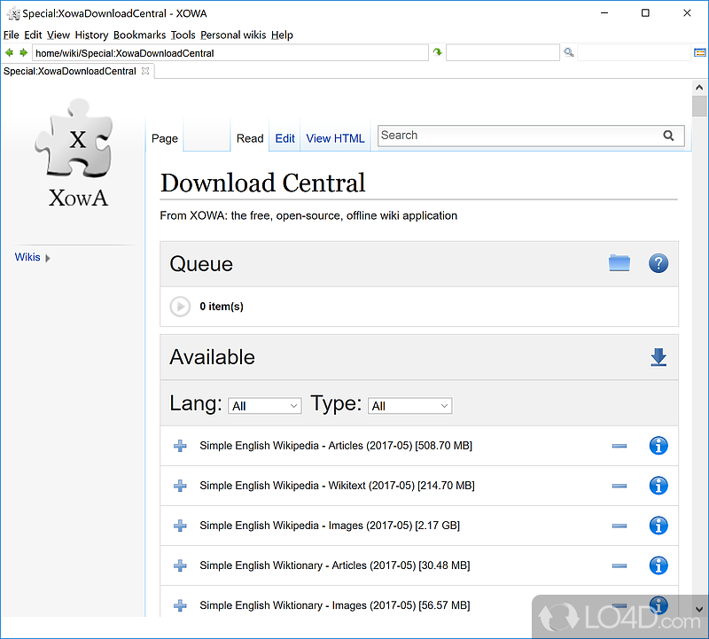 XOWA screenshot