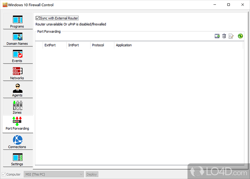 A Free Security program for Windows - Screenshot of Windows Firewall Control