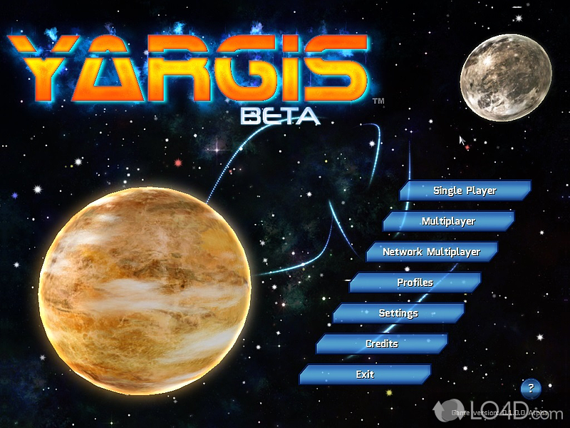 Arcade space shooter from the top view - Screenshot of Yargis