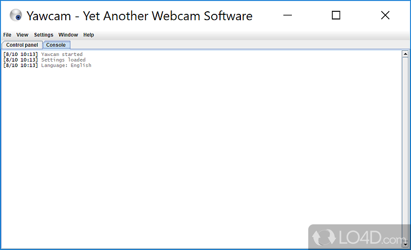 Publish images taken with your Webcam on the Net - Screenshot of Yawcam