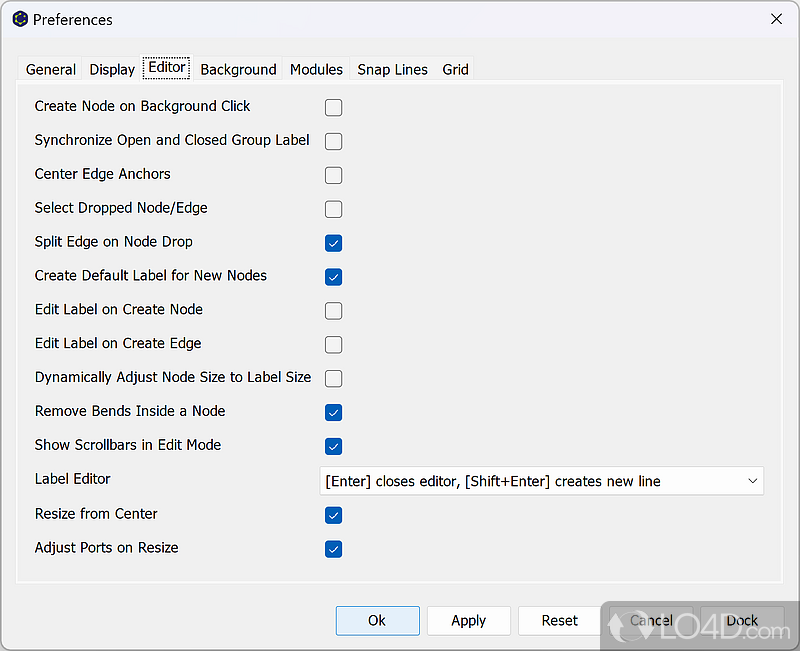 yEd Graph Editor screenshot