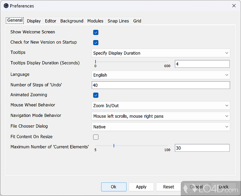 Create high quality diagrams and trees - Screenshot of yEd Graph Editor