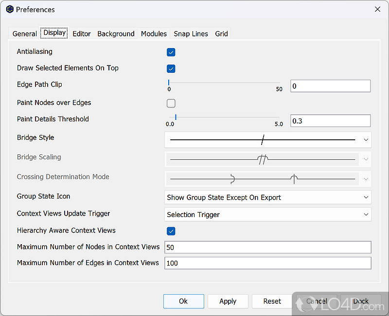 yEd Graph Editor: User interface - Screenshot of yEd Graph Editor