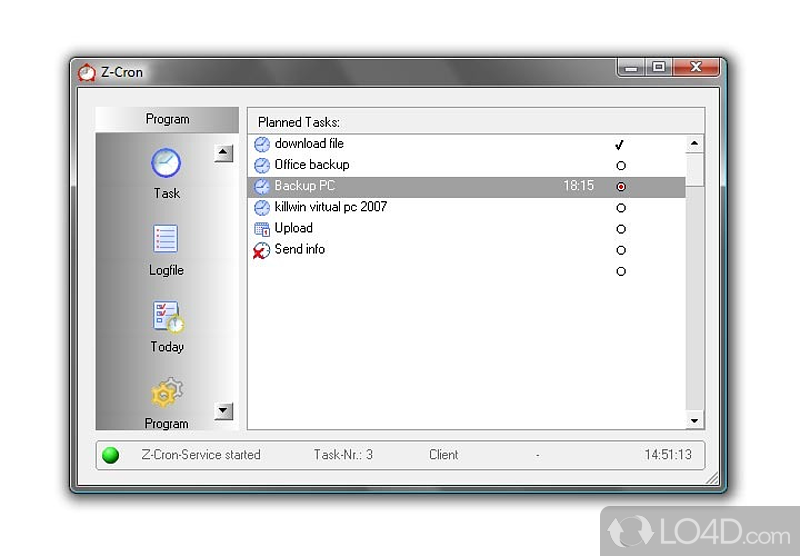Quick installation and clear-cut GUI - Screenshot of Z-DataDVD