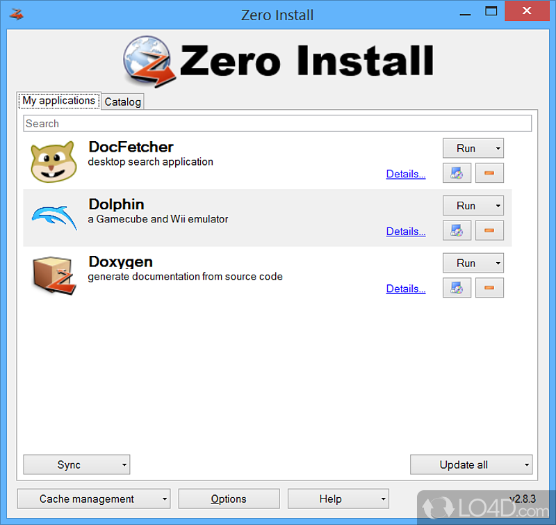 Zero Install 2.25.1 for mac instal