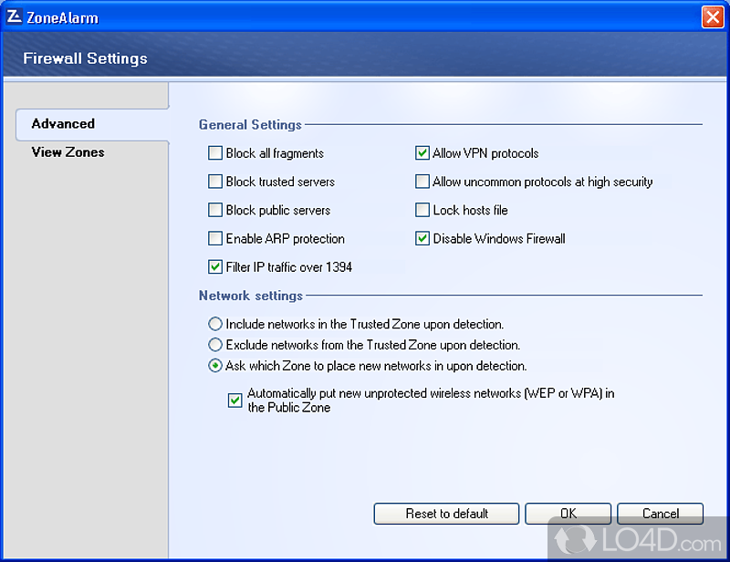 ZoneAlarm Free Antivirus: Auto updating - Screenshot of ZoneAlarm Free Antivirus