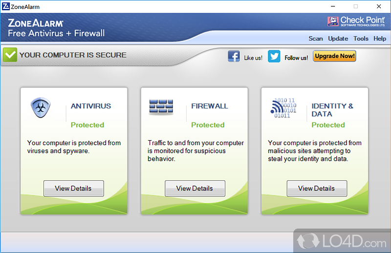 checkpoint zonealarm free antivirus firewall download