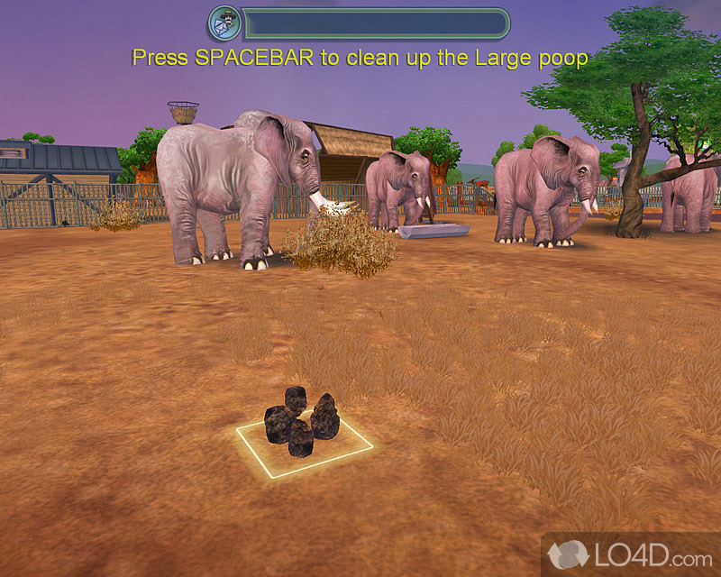 Zoo Tycoon 2: User interface - Screenshot of Zoo Tycoon 2