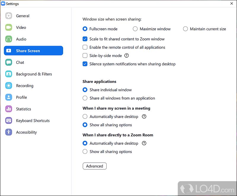 Leading platform - Screenshot of Zoom Client for Meetings