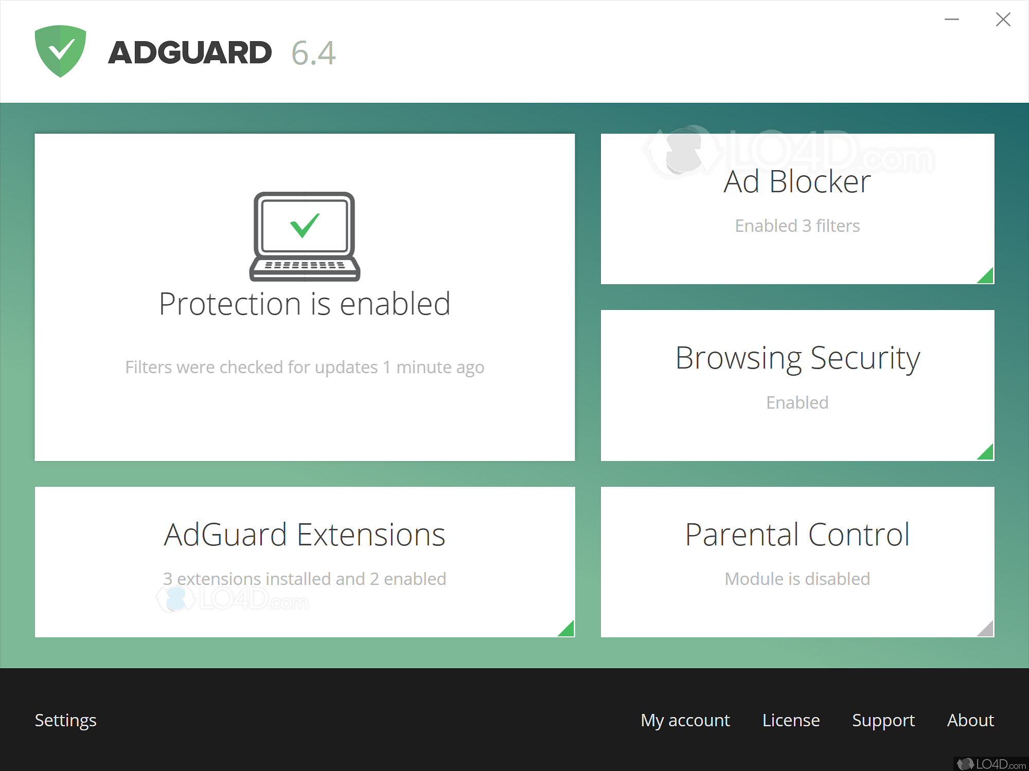 does adguard filter windows store apps
