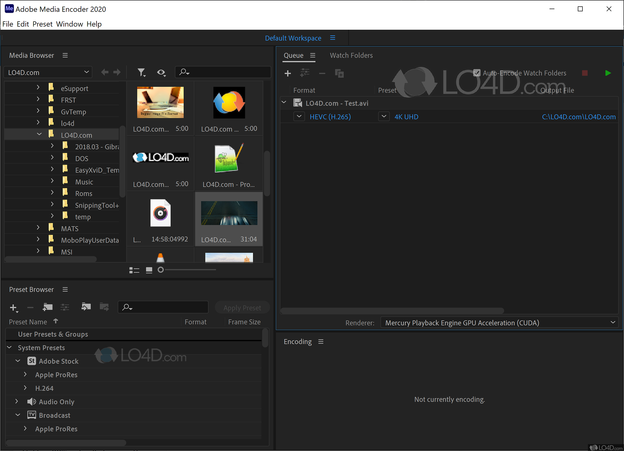 adobe after effects media encoder free download