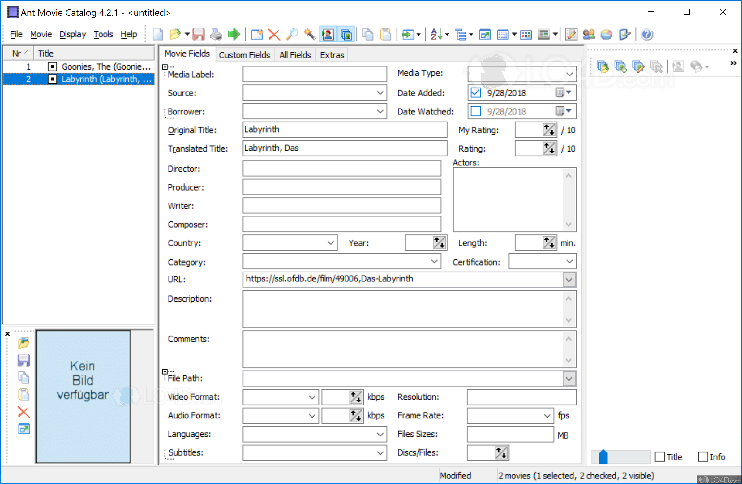 Ant Movie Catalog Download