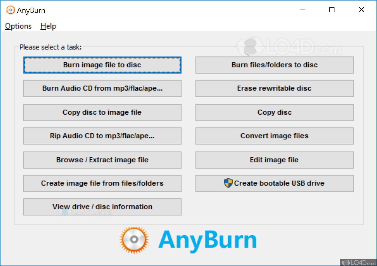 download the new version for windows AnyBurn Pro 5.7