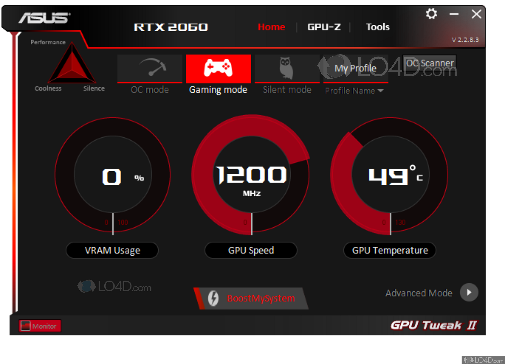 ASUS GPU Tweak II - Screenshots