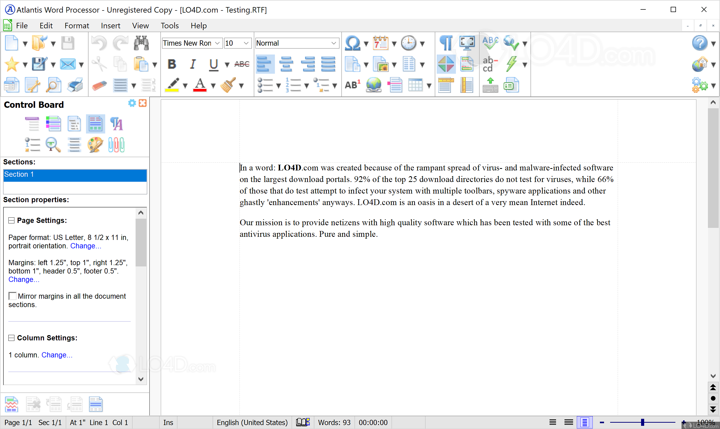 Atlantis Word Processor 4.3.1.7 download the new for mac