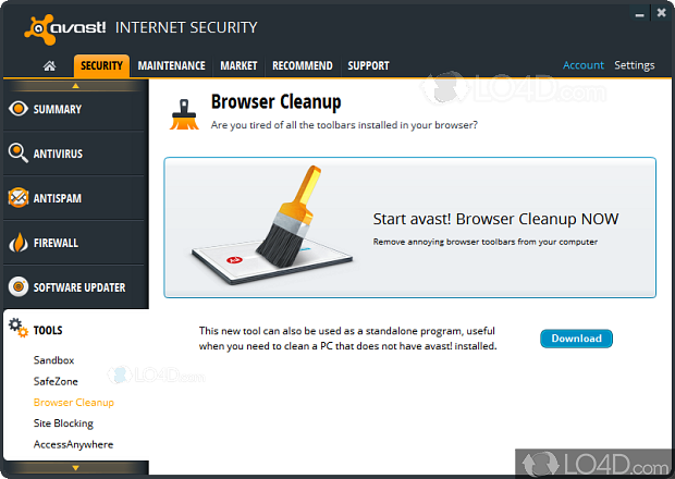 avast browser cleanup doesnt detect chrome