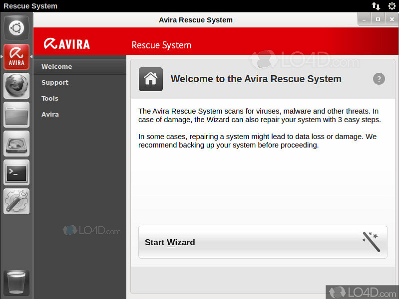 download Avira Rescue System ISO 16.11.2021
