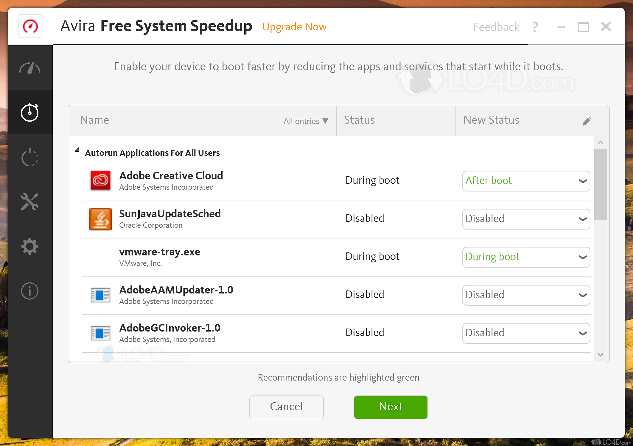 Avira System Speedup Pro 6.26.0.18 free download