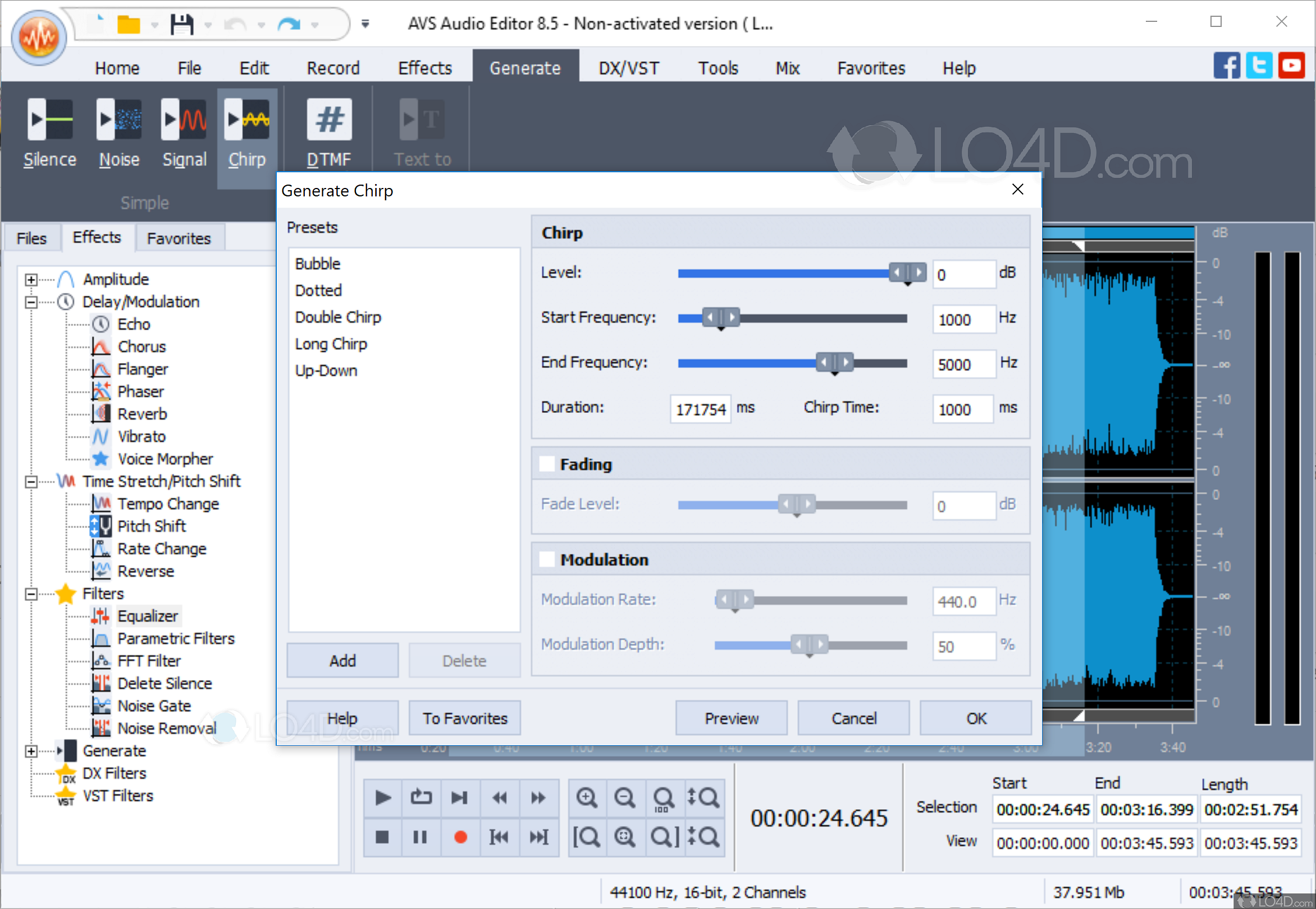 tutorial avs audio editor