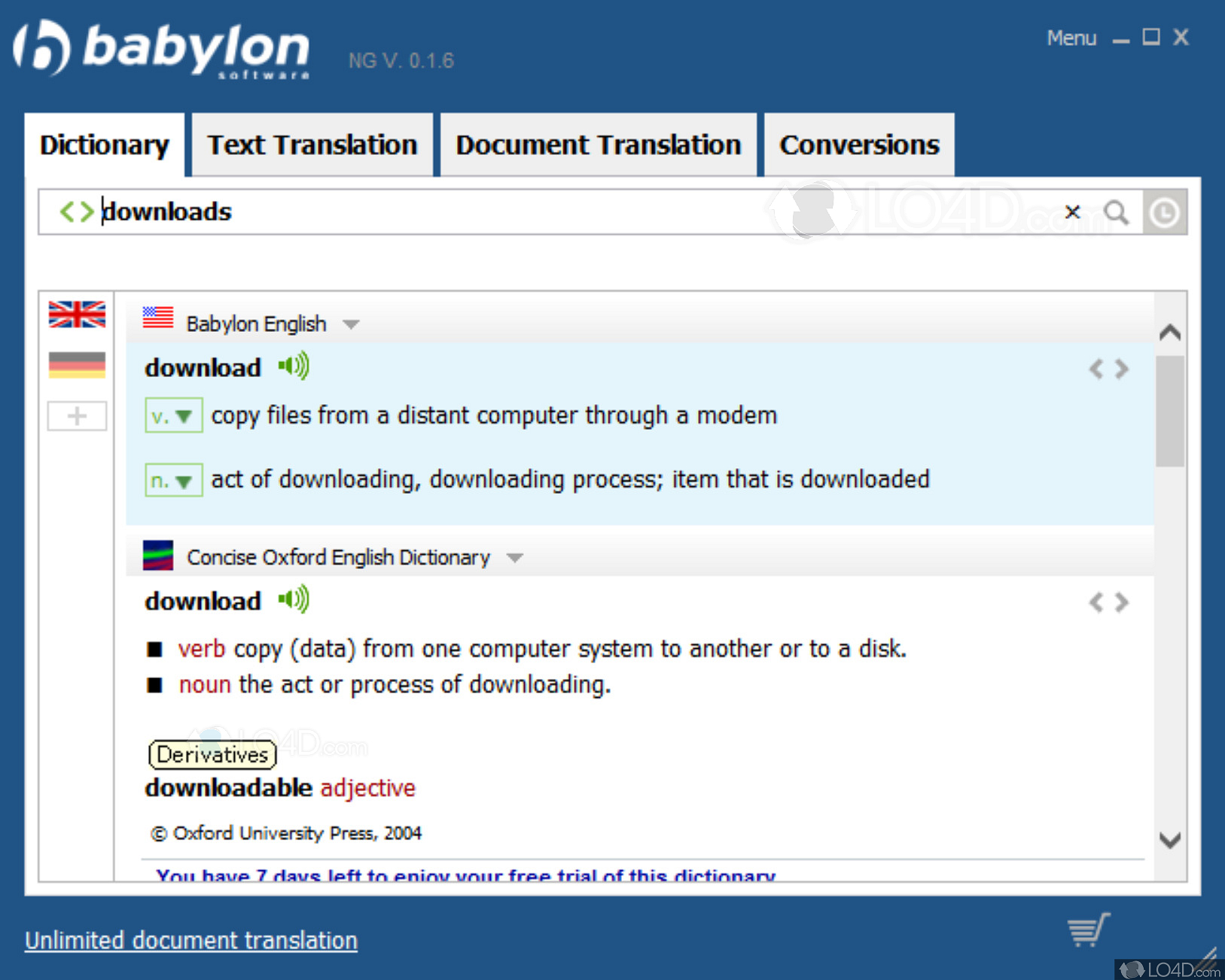 babylon dictionary free download