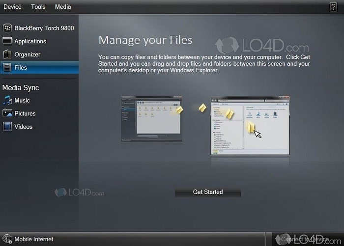 download blackberry desktop manager v 5