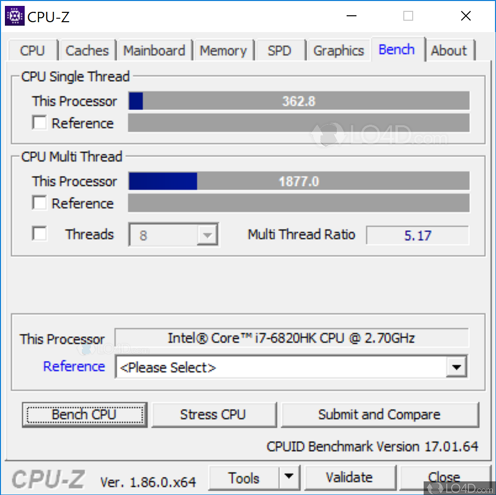 CPU-Z 2.06.1 instal the last version for ios