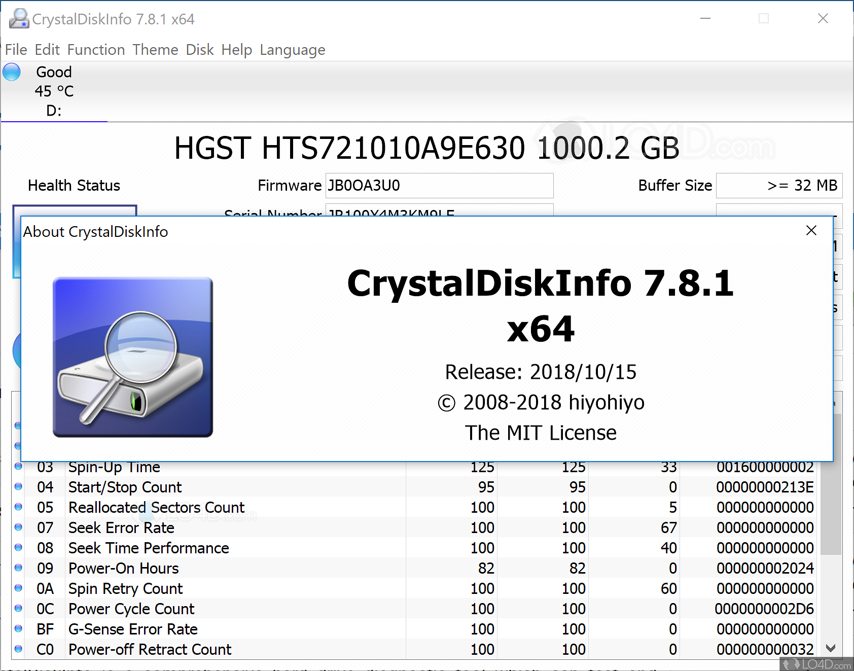 CrystalDiskInfo 9.1.0 for mac download