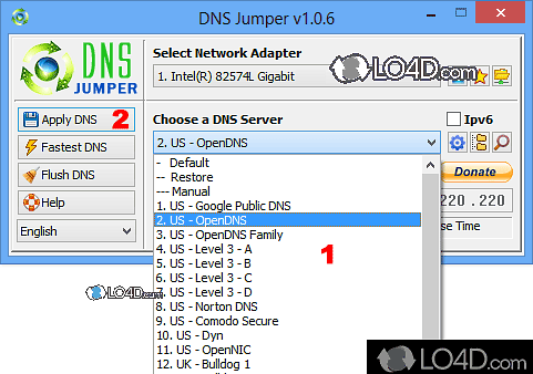 DNS Jumper for windows instal free