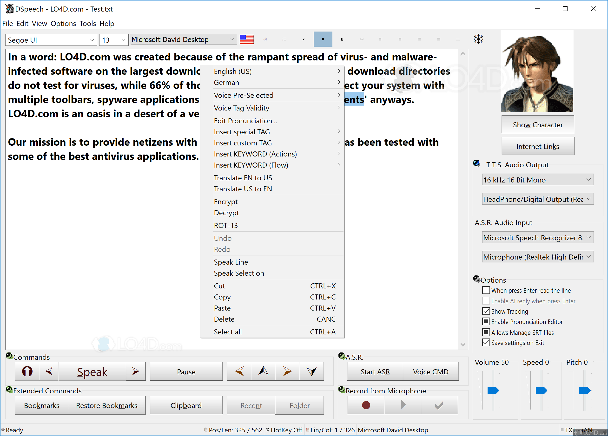 dspeech-download