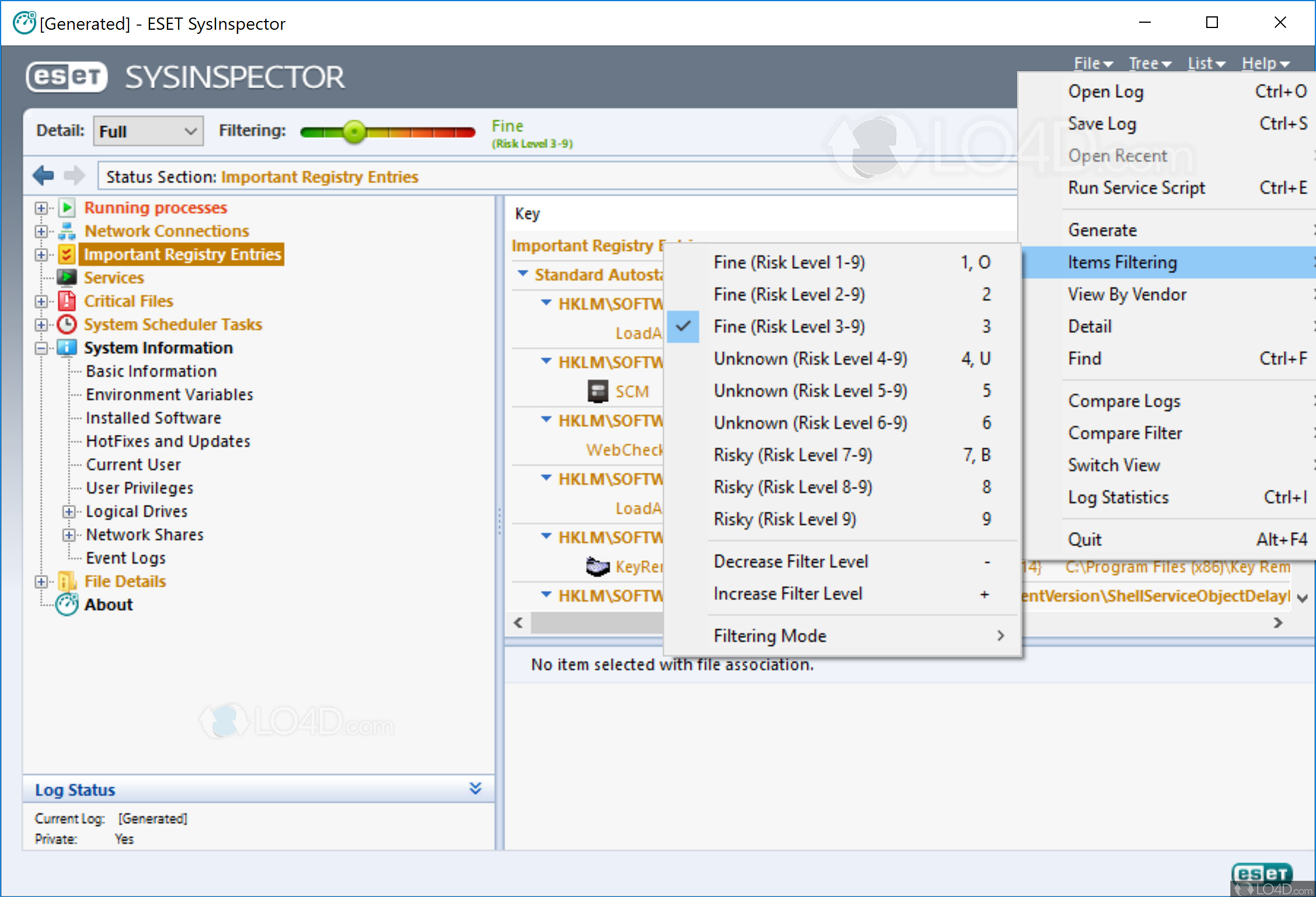 eset system inspector programas similares